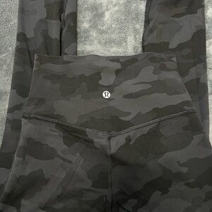 Lululemon Black align multi Camo Leggings